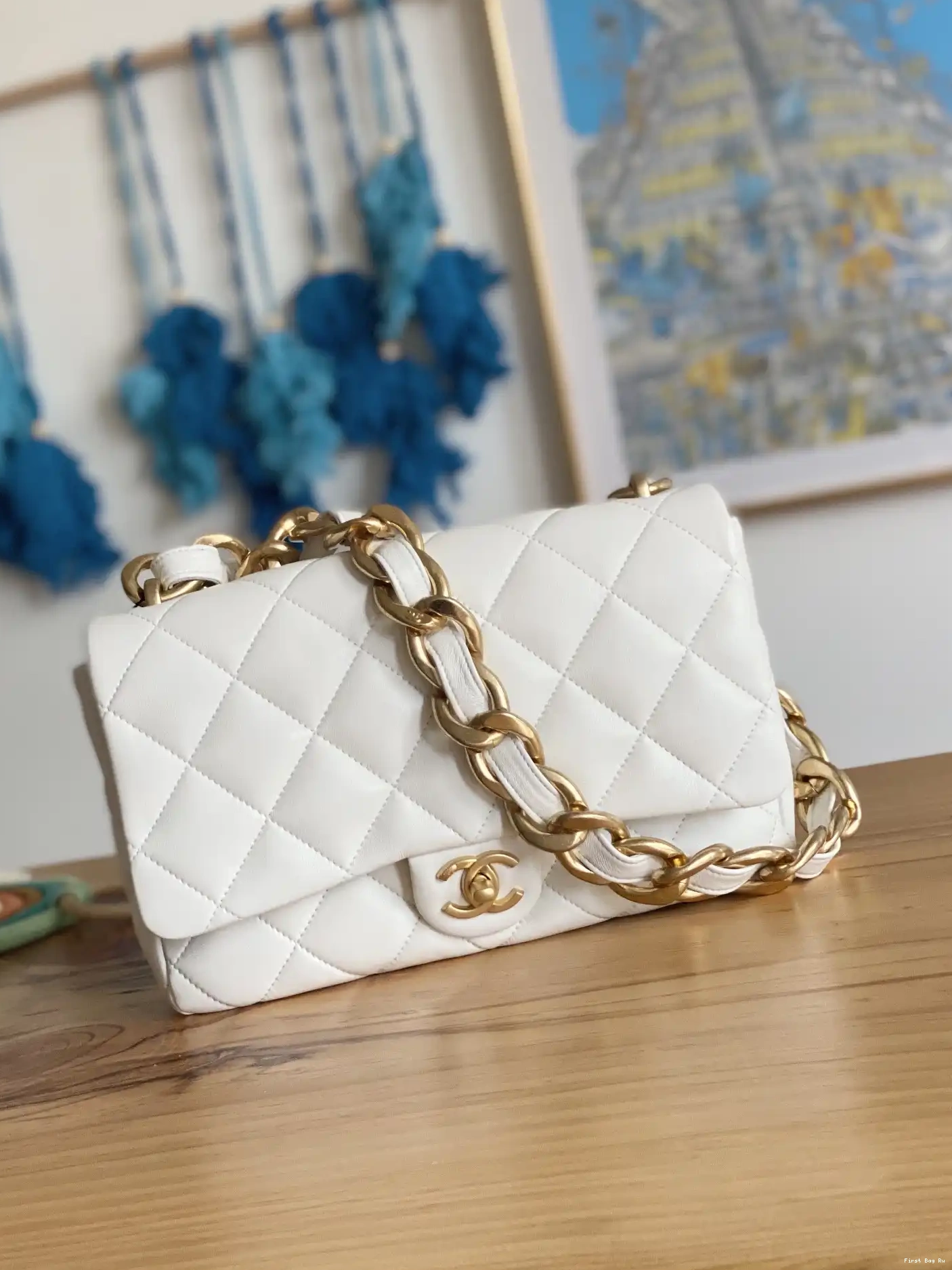 Firstbag Ru LARGE CHANEL BAG FLAP 0608